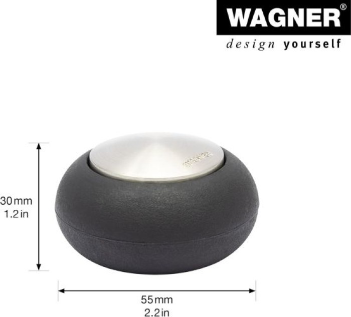 WAGNER Bodentürstopper SCREW OR GLUE EH 5176, DM 50 mm, 15517611