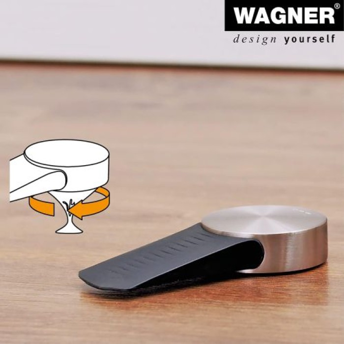 WAGNER Bodentürstopper SCREW OR GLUE FLOOR EH 5116, DM 50 x 65 x 17 mm, 15511611