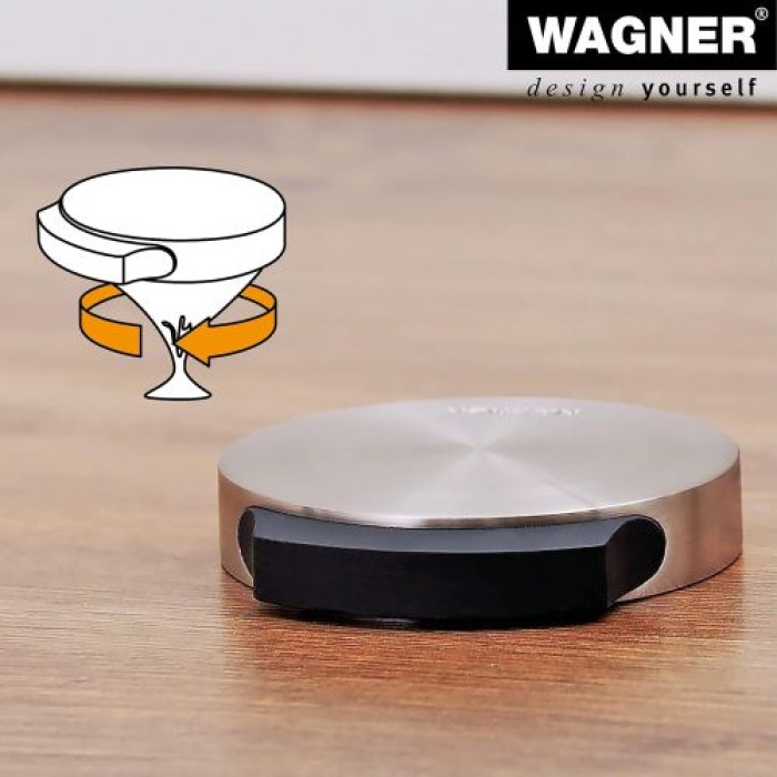 WAGNER Bodentürstopper SCREW OR GLUE FLOOR EH 5121, DM 90 mm, 15512111