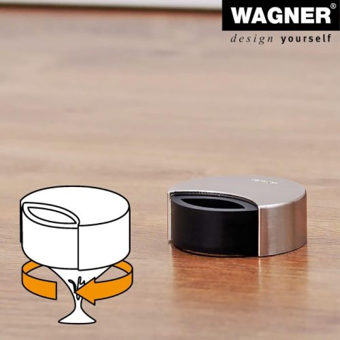 WAGNER Bodentürstopper SCREW OR GLUE FLOOR EH 5151, DM 50 mm, 15515111