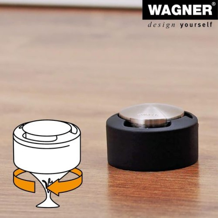 WAGNER Bodentürstopper SCREW OR GLUE FLOOR EH 5171, DM 50 mm, 15517111
