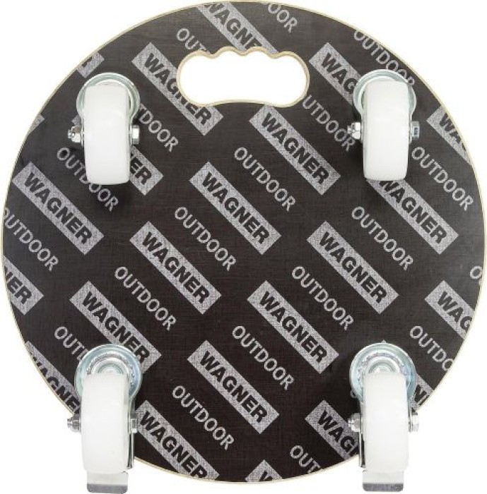WAGNER Pflanzenroller GH 1107, Ø 38 x 11 cm, aus Birkenholz,  20110701