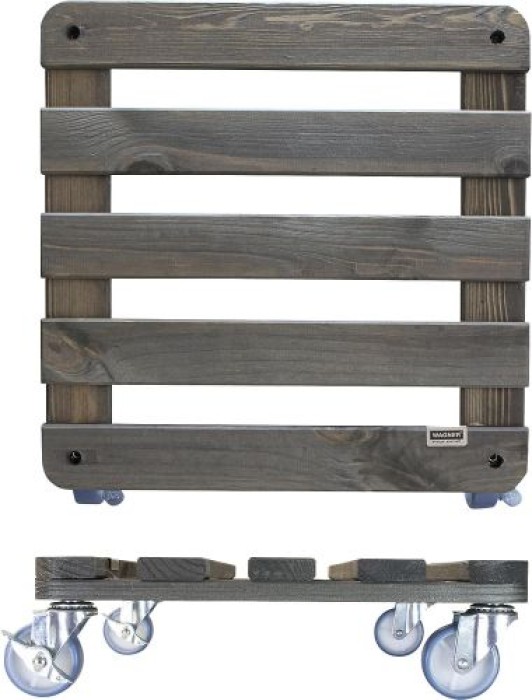 Wagner Pflanzenroller GH 7090, 40 x 40cm, aus Massivholz, 20709001