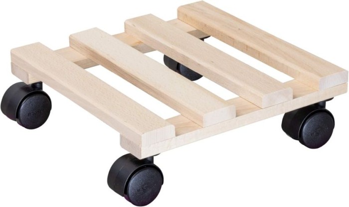 Wagner Pflanzenroller GreenHome, 25 cm, Holz, Buche Natur, 20043901