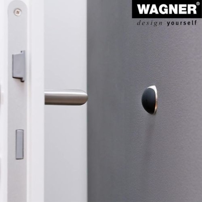 WAGNER Wandtürstopper SCREW OR GLUE WALL EH 5131, 38 x 16 mm, 15513111