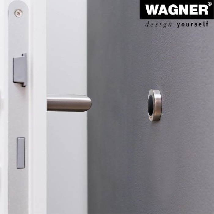 WAGNER Wandtürstopper SCREW OR GLUE WALL EH 5140, 38 x 14 mm, 15514011