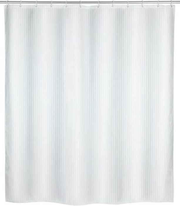 Wenko Anti-Schimmel Duschvorhang Palais Polyester, 180 x 200 cm, waschbar, 23062100