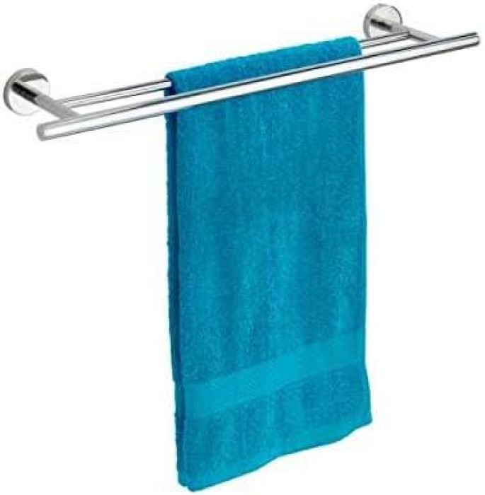 WENKO Badetuchstange Duo Mod. Bosio glänzend Edelstahl rostfrei, 20215100