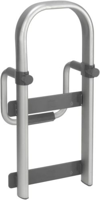 Wenko Badewannen-Einstiegshilfe Secura Premium verstellbar, bis 150 kg belastbar, Aluminium, 23737100