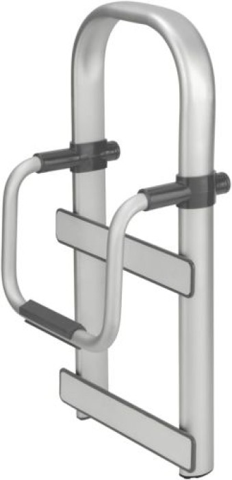 Wenko Badewannen-Einstiegshilfe Secura Premium verstellbar, bis 150 kg belastbar, Aluminium, 23737100