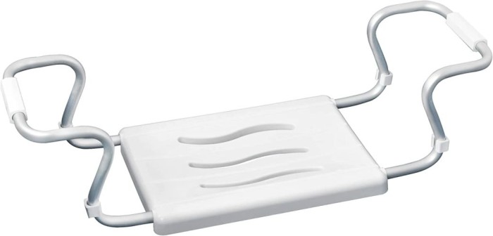 WENKO Badewannensitz Secura, Weiß, ausziehbar, Kunststoff, 17930100