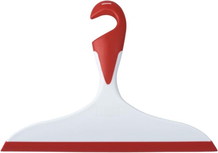 WENKO Badezimmerwischer Loano Chilli-Rot, 23 x 17 cm, 22911100