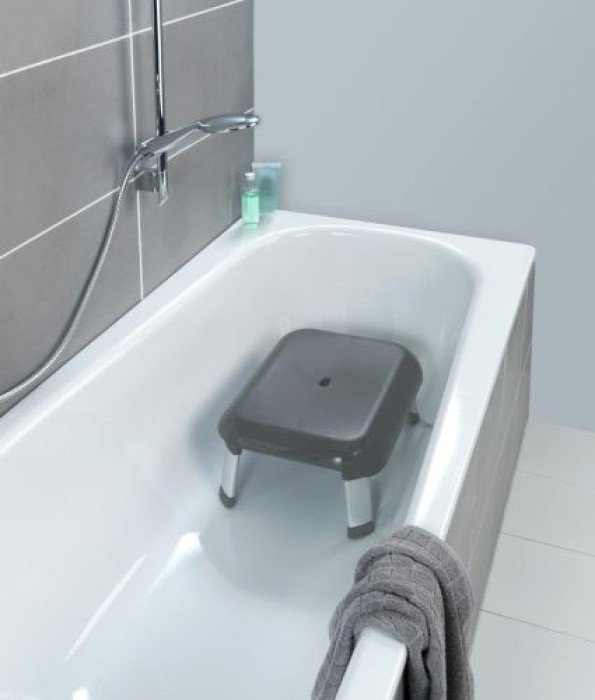 WENKO Badschemel Mod. Secura Premium bis 130 kg Tragkraft, 23549100