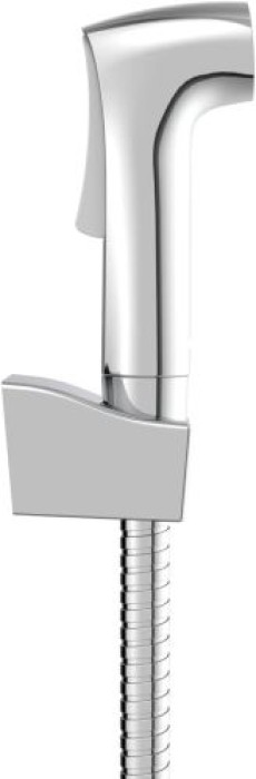 WENKO Bidet-Set Watersaving 120 cm, Set mit Sprühkopf, Schlauch und Wandhalterung, 23999100