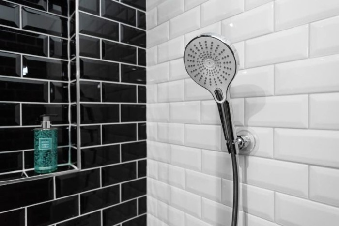 WENKO Duschkopf Mod. Ultimate Shower Chrom/Weiß Ø 13 cm, 25300100