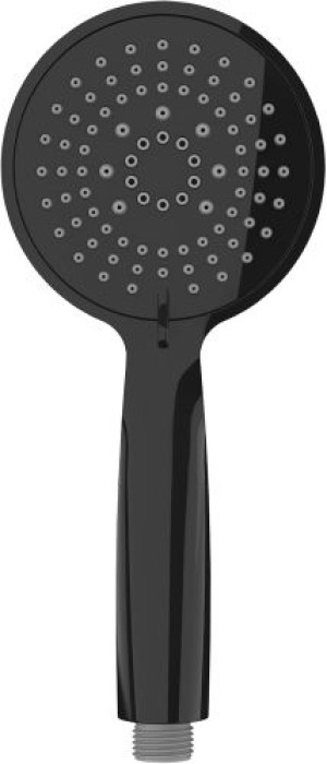 WENKO Duschkopf Mod. Young Schwarz Ø 11 cm, mit 5 Strahlarten, 23941100