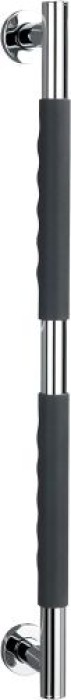 Wenko Edelstahl Wandhaltegriff Secura 65,5 cm Bad-Sicherheitsgriff, belastbar bis 120 kg, 23286100