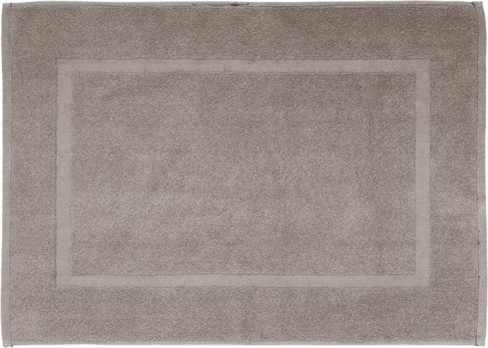 WENKO Frottier Duschvorleger Paradise in Taupe, aus 100% Baumwolle, waschbar & trocknergeeignet, 50 x 70 cm, 20831100