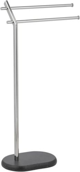 WENKO Handtuchständer Puro, freistehender Handtuchhalter oder Kleiderständer, 25381100