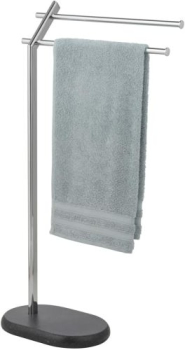 WENKO Handtuchständer Puro, freistehender Handtuchhalter oder Kleiderständer, 25381100