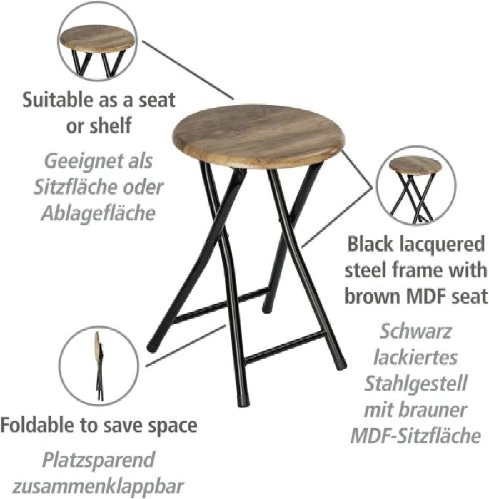 WENKO Hocker Mod. Forio Beistelltisch, Pflanzenhocker, 24835100