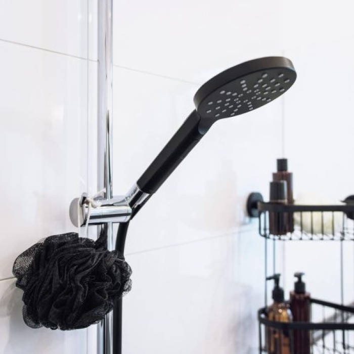 WENKO Mod. Design Duschschlauch Schwarz matt 175 cm, 24007100