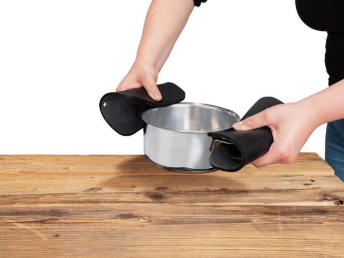 WENKO Silikon Topfuntersetzer Mod. Wesi, 2er Set zum Schutz von Oberflächen, 55066100