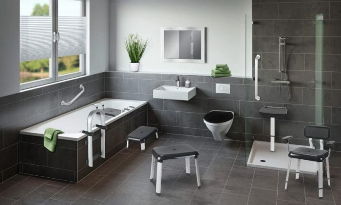 WENKO Wandhaltegriff Secura Premium 43 cm bis 120 kg belastbar, 23738100