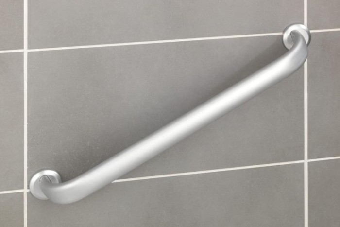 WENKO Wandhaltegriff Secura Premium 63 cm bis 120 kg belastbar, 23739100