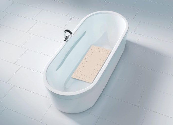 WENKO Wanneneinlage Mirasol Beige, 39 x 69 cm, 23144100