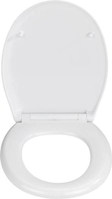 WENKO WC-Sitz Rieti Weiß Duroplast, mit Absenkautomatik, Weiß, 22882100
