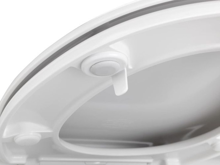 WENKO WC-Sitz Rieti Weiß Duroplast, mit Absenkautomatik, Weiß, 22882100
