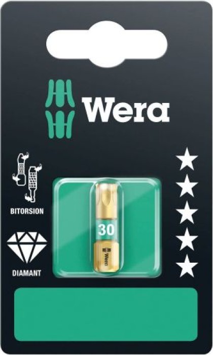 Wera867/1 BDC Torx Bits SB, TX 30 x 25 mm, 05134378001