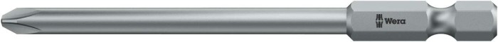 Wera 851/4 Z SB Kreuzschlitz-Bit für Phillips-Schrauben, 2 x 89 mm, 1 Stück, 05073521001