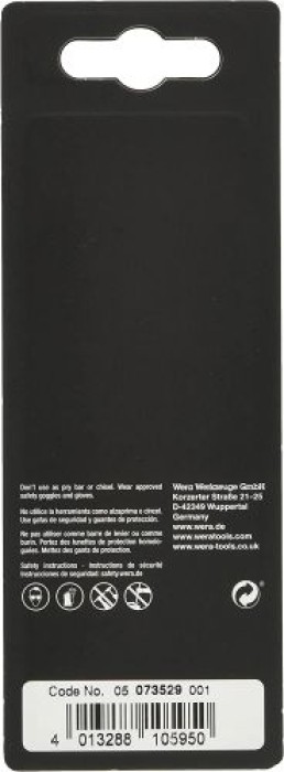 Wera 867/4 Z SB Torx Bit, 25 x 89 mm, 05073529001
