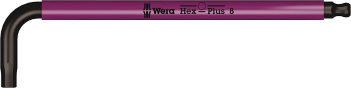 Wera 950/9 Hex-Plus Multicolour Winkelschlüsselsatz, metrisch, mit Haltefunktion, 9-teilig, 05022210001