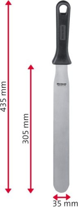 Westmark Streichpalette Master Line, 30,5 x 3,5 cm, gerade, flexibel, 31242270