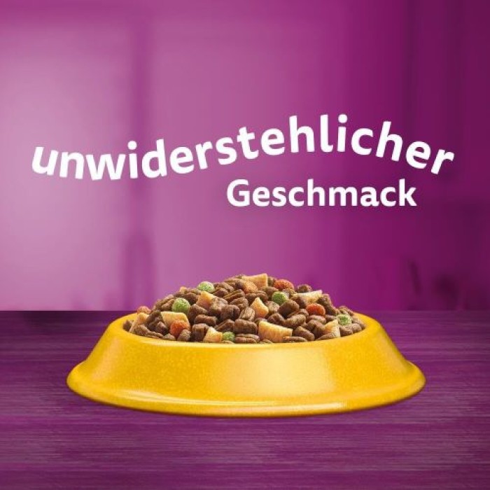 WHISKAS Trockenfutter mit Huhn, ab 1 Jahr, 7kg, 327228