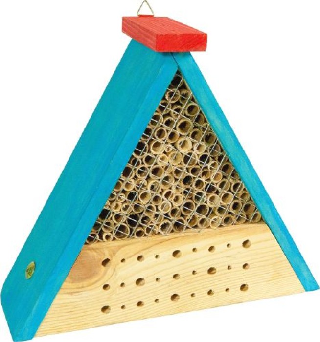 Windhager Insektenhotel BEE, inklusive Farbset zum Bemalen, 06944