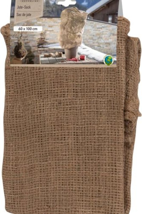 Windhager Jute Sack Jute-Beutel Stoff-Beutel Winterschutz, 60 x 100 cm, 06397