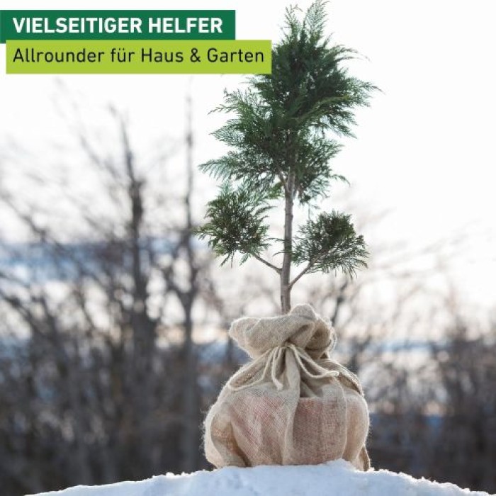 Windhager Jute Sack Winterschutz Natur, 80 x 60 cm, 6386