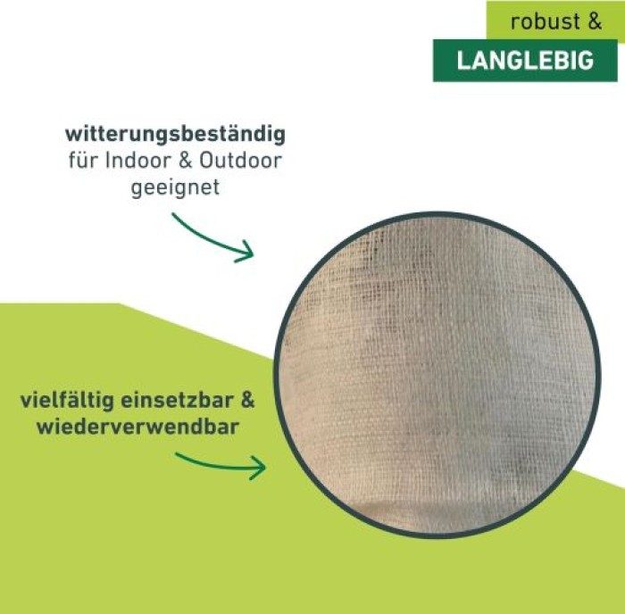 Windhager Jute Sack Winterschutz Natur, 80 x 60 cm, 6386