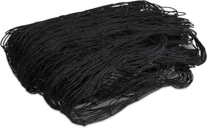 Windhager Katzenschutz-Netz, für Balkon, Balkon Terrasse und Fenster, Robustes HDPE-Gewebe, 2,5 x 4 m, schwarz, 06775
