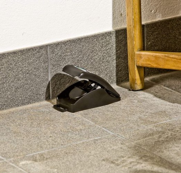 Windhager Rattenfalle SNAP, Schnappfalle inkl. Köder, wiederverwendbar, 05065