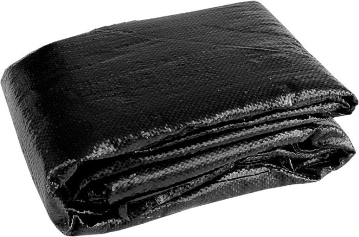 Windhager Unterboden-Gewebe, Anti-Unkrautgewebe, Bändchengewebe, Bodengewebe, wasserdurchlässig, 100 g/ m², 5 x 2 m, schwarz, 06751 6751