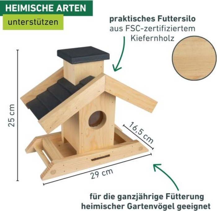 Windhager Vogelfuttersilo Finca, 07730