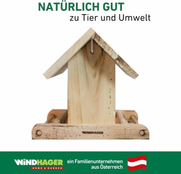 Windhager Vogelfuttersilo Garden, 22 x 19,5 x 20,5 cm, 06911