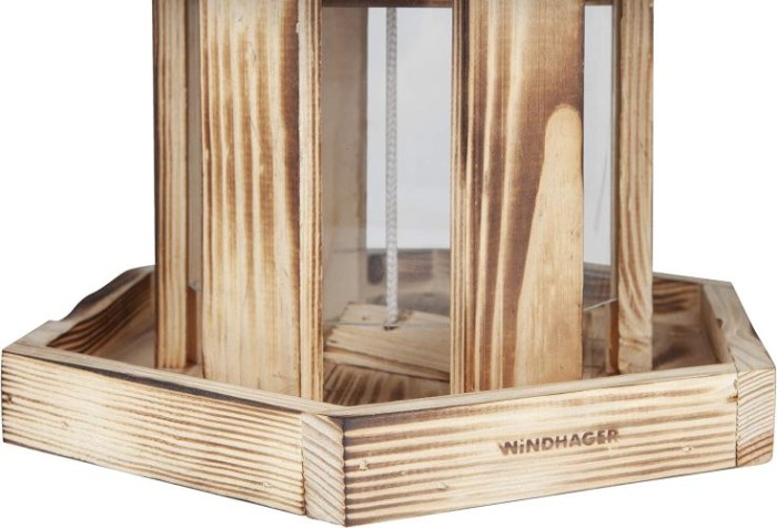 Windhager Vogelfuttersilo Wilder Kaiser, 26 x 26 x 24,5 cm, 06934