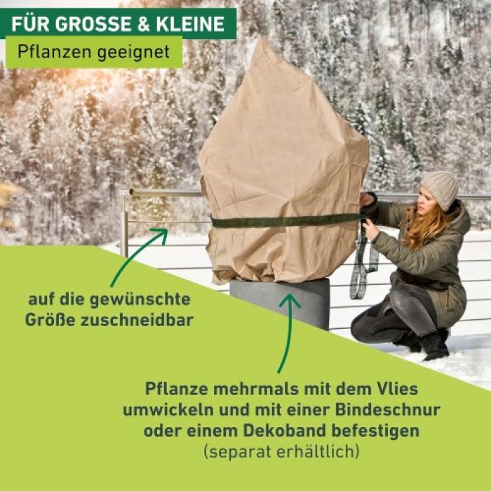 Windhager Winter-Vlies PROTECT, 2 x 5 m, 30g/m², 06258