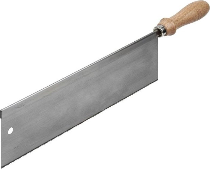 wolfcraft Handsäge, Zahnform geschränkt & geschliffen, Länge 300 mm, 6950000